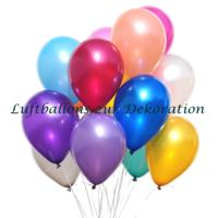 Luftballons zur Dekoration